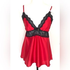 🆕 Daisy Fuentes Red Intimate Sleepwear